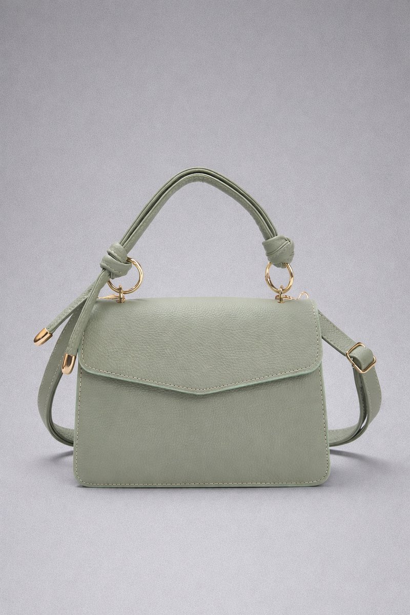 Dames Mintgroene Hobo Schoudertas Mini City Tas Crossbody Omuz Çantası Met Ritssluiting Voor Dagelijks Gebruik