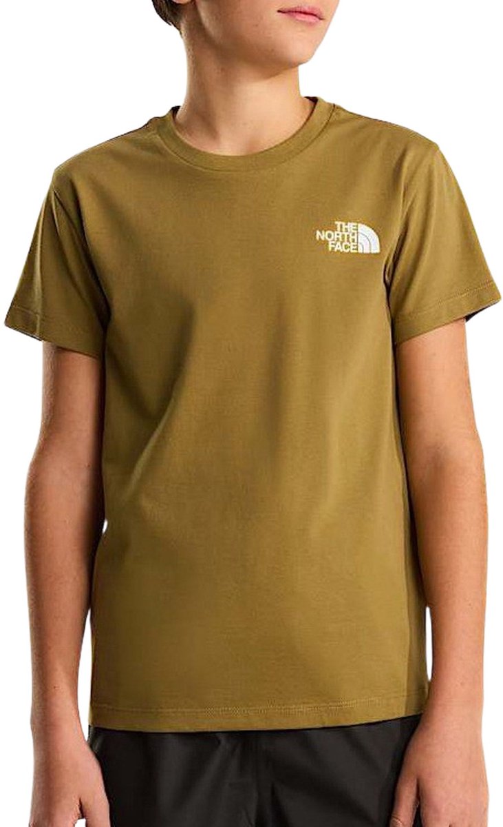 Simple Dome T-shirt Jongens Geel
