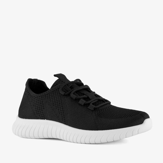Heren sneakers zwart wit - Maat 42