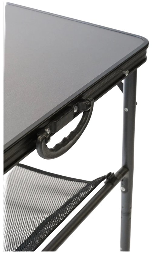 Happy Rhino - Campingtafel Pirin - 60 x 3.5 x 80 cm - Opvouwbaar - Grijs - Kampeertafel - MDF - Eettafels van Happy Rhino — afbeelding 3