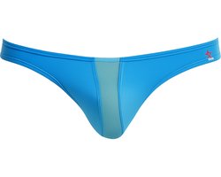 JOR Apolo Thong Turquoise - MAAT XL - Erotisch Heren Ondergoed - String voor Man - Sexy mannen String