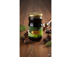 natuurlijke denneappelmelasse, kozalak pekmezi, turkse dennenappelmelasse 450 gr, traditionele, pine cone molasses