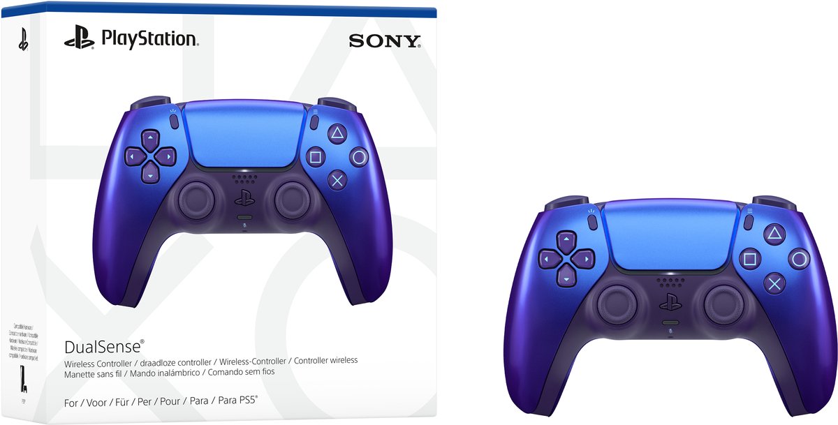 Sony DualSense Chroma Indigo controller met haptiek thumbnail 8