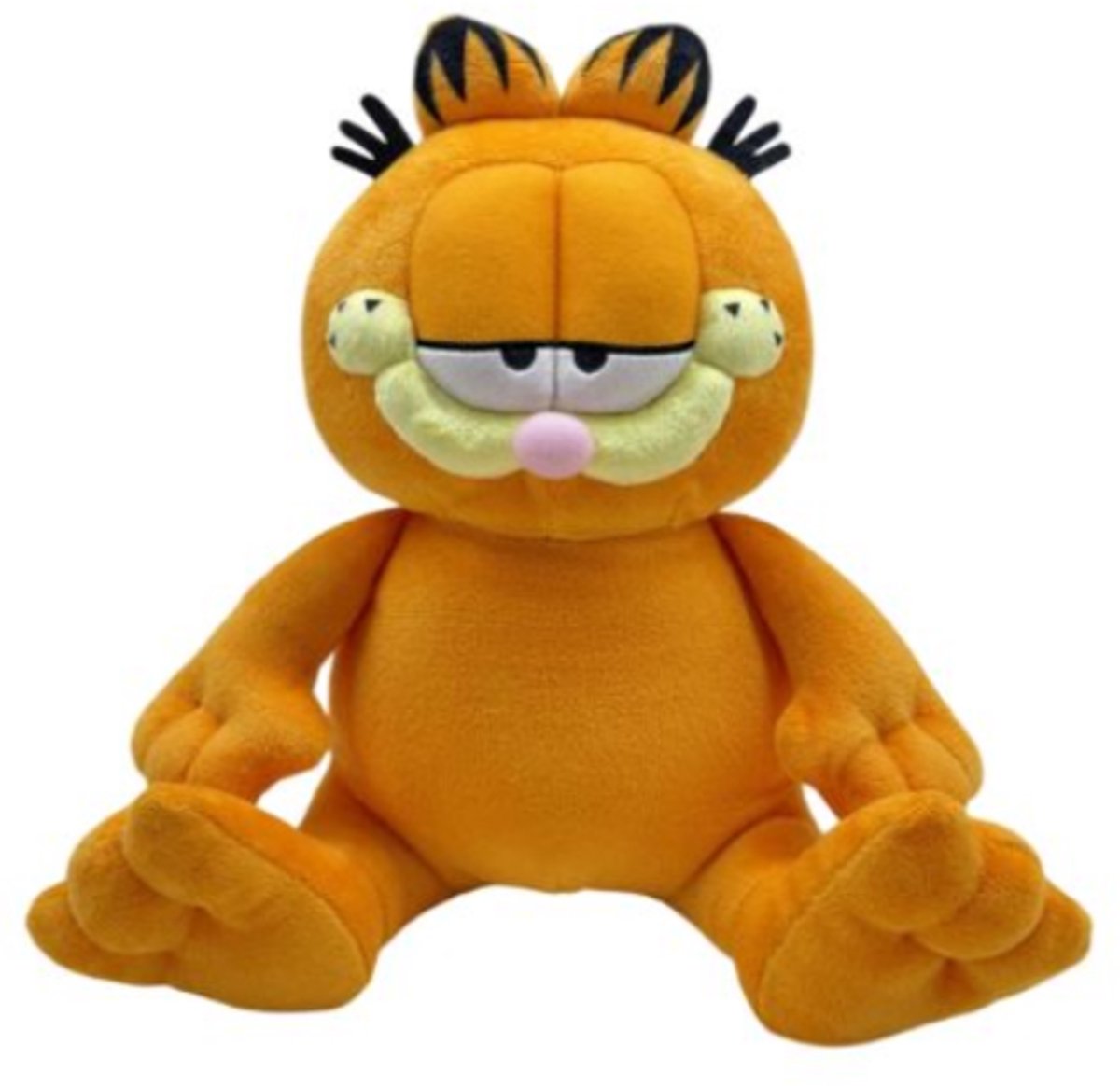 Garfield Kat Zittend Pluche Knuffel 20 cm - Speelgoed Knuffels voor Kinderen Jongens Meisjes