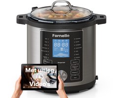 Fornello Soepmaker – Keramische bakpan – PFAS vrij – Pressure cooker – Multicooker
