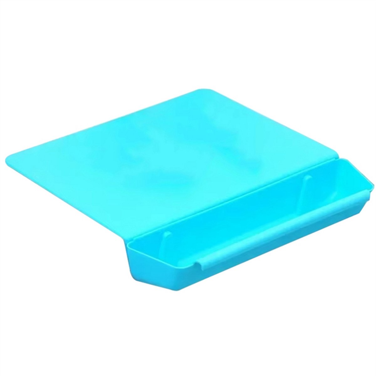 Praktische snijplank voor in de keuken, dikke blauwe snijplank