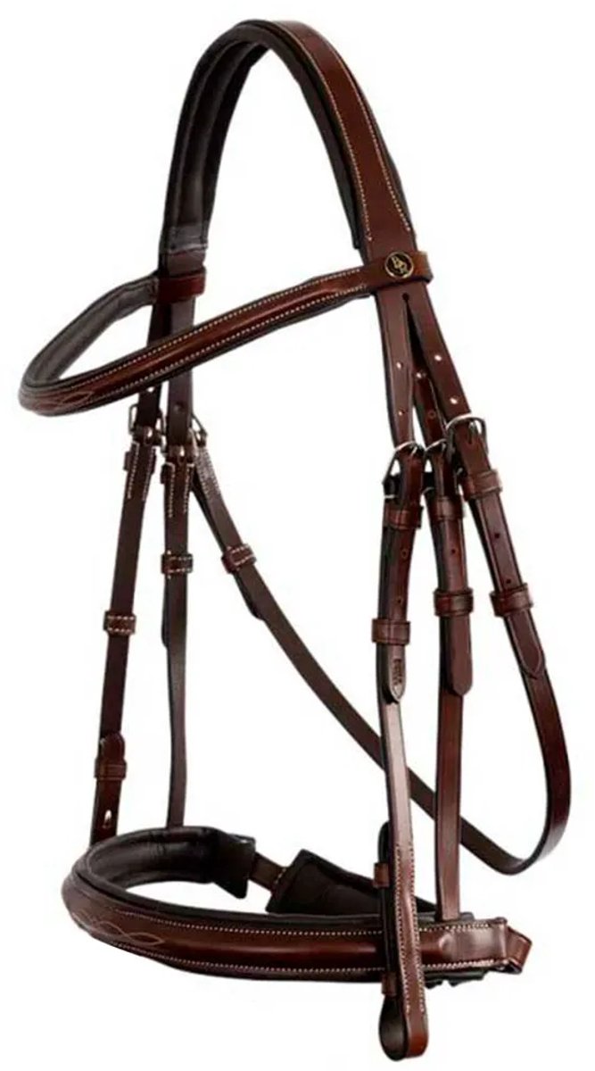 BR Hoofdstel Oxford Hunter Oak/Silver-Full