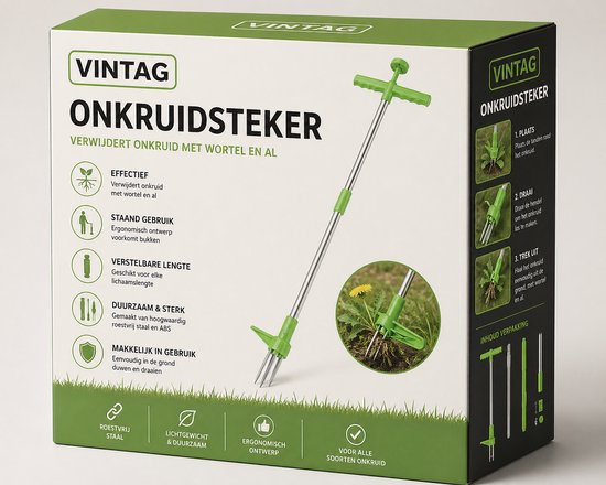 Onkruidsteker - Onkruidverwijderaar - Handmatig van Merkloos	 — afbeelding 5