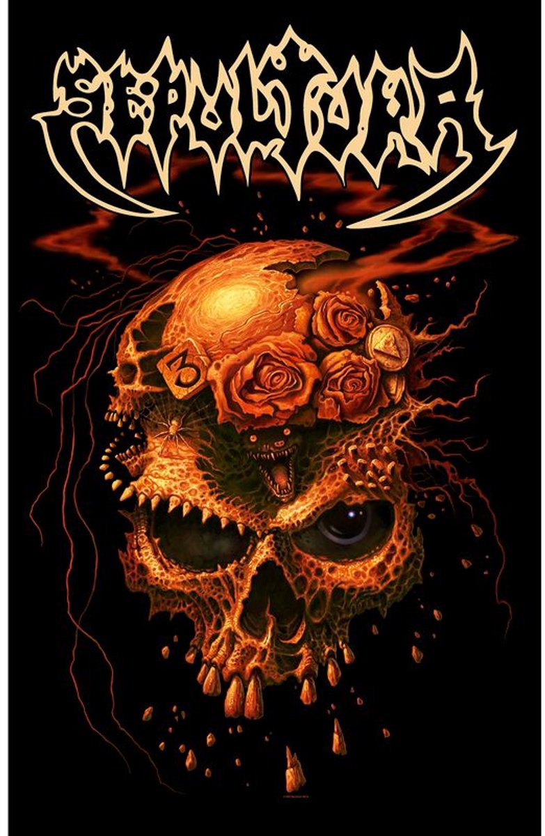 Sepultura Beneath the remains Unisex Vlag - meerkleurig - Standard