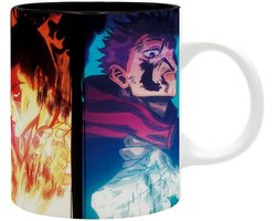 Jujutsu Kaisen Yuji & Aoi vs. Mahito Unisex Kop - meerkleurig - Standard