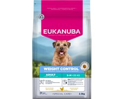 Eukanuba Hondenvoer Droog Special Care Adult Small/Medium Weight Control - 2,3 kg