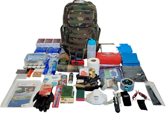 Noodpakket – Survivalset – Bug Out Bag – Bug In Bag
