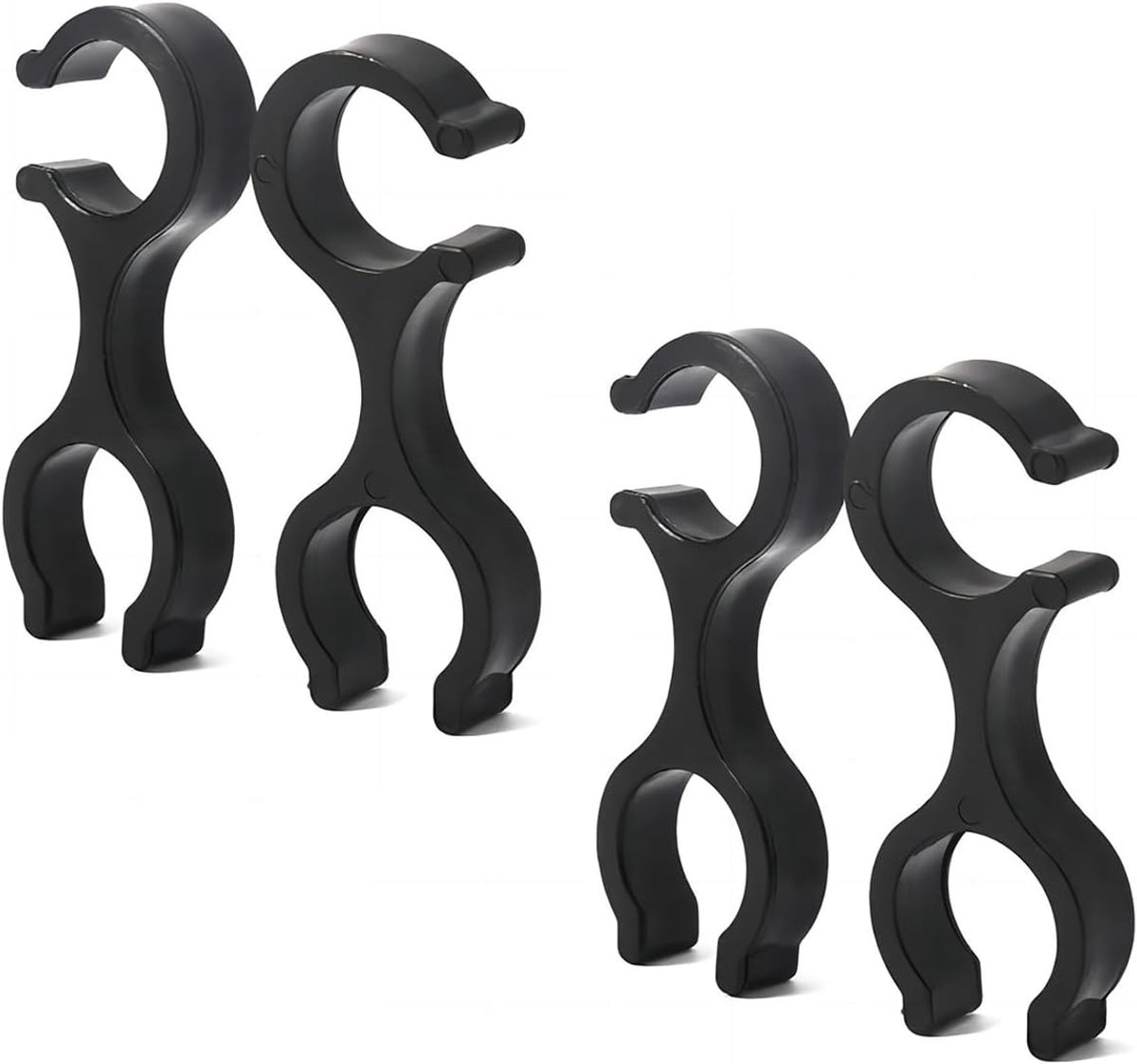 10-delige set trekkingstok accessoires – Vervangende puntbeschermers met sneeuw- en moderkorven voor wandelstokken