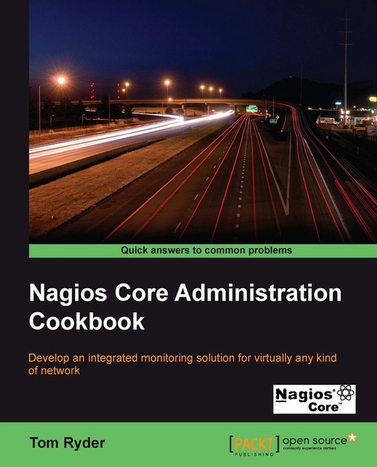 Nagios Core Administrators Cookbook - cover