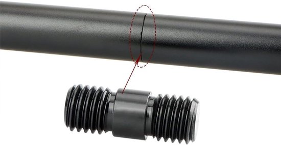15mm Rods met M12 Draadverbinding voor Schoudersteun en Rig Ondersteuningssysteem voor Videoproductie van Merkloos — afbeelding 5