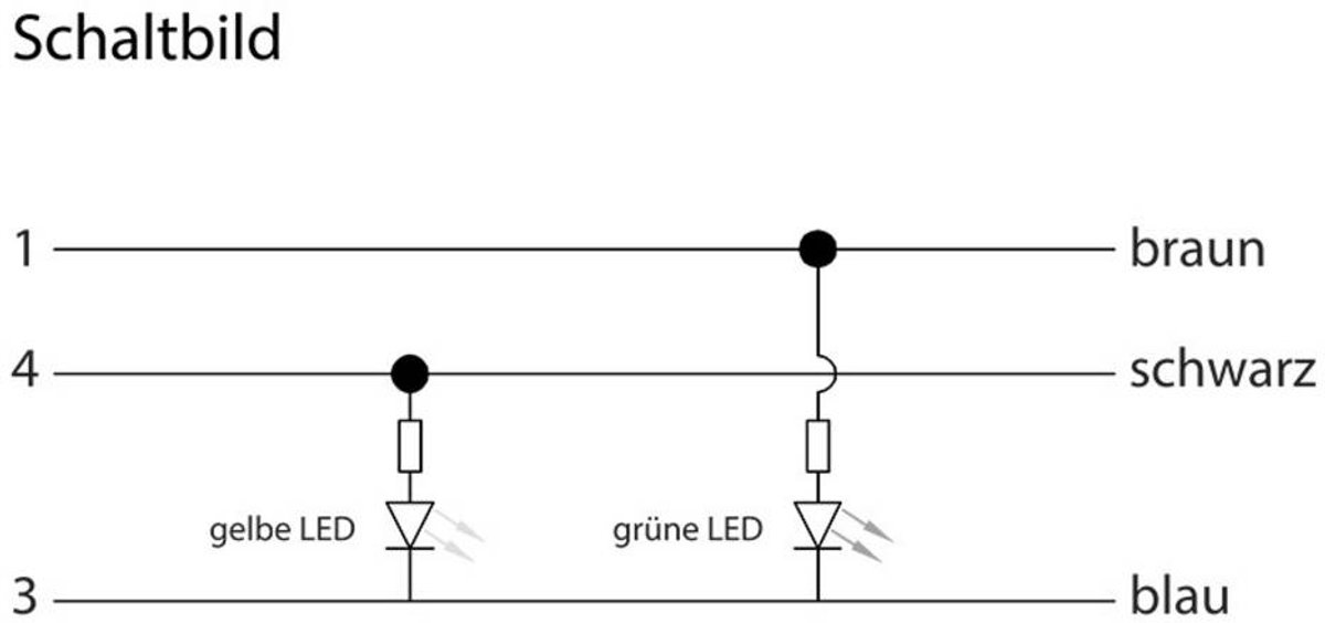 Lutronic 1133 Sensor/actuator aansluitkabel M8 Aantal polen (sensoren): 3 5.00 m 1 stuk(s)