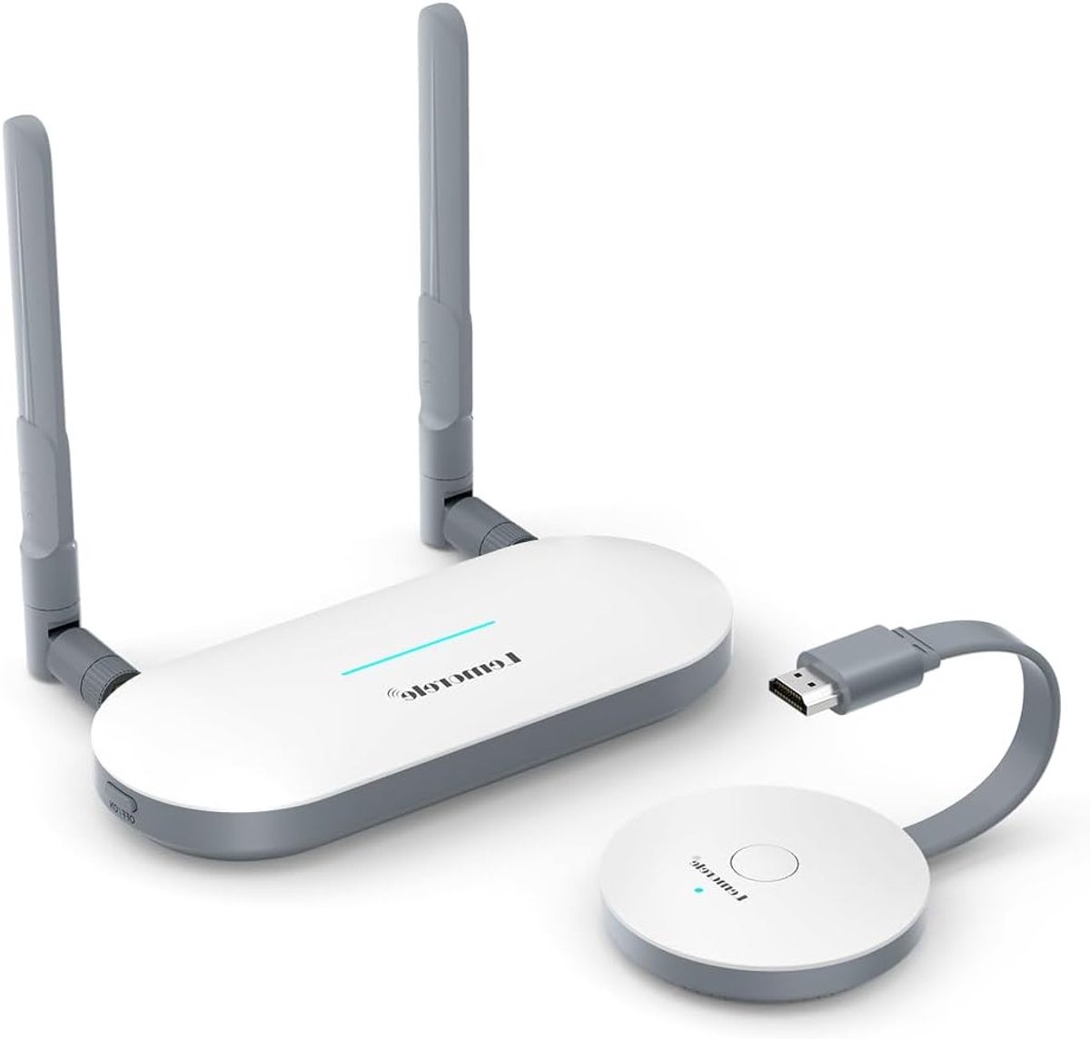 Draadloze HDMI Extender - Draadloze Zender Ontvanger - Video Audio Streamen - 5G Dubbel Scherm - 50 Meter Bereik - Zwart