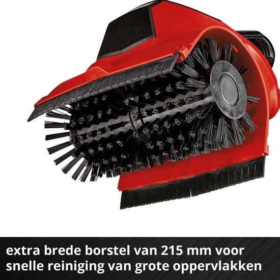 Einhell Accu Terrasreiniger PICOBELLA Li Solo - Power X-Change - 18 V/Li-ion - Geïntegreerde Tuinslangaansluiting - incl. MEDIUM-borstel - Excl. accu en lader van Merkloos	 — afbeelding 5