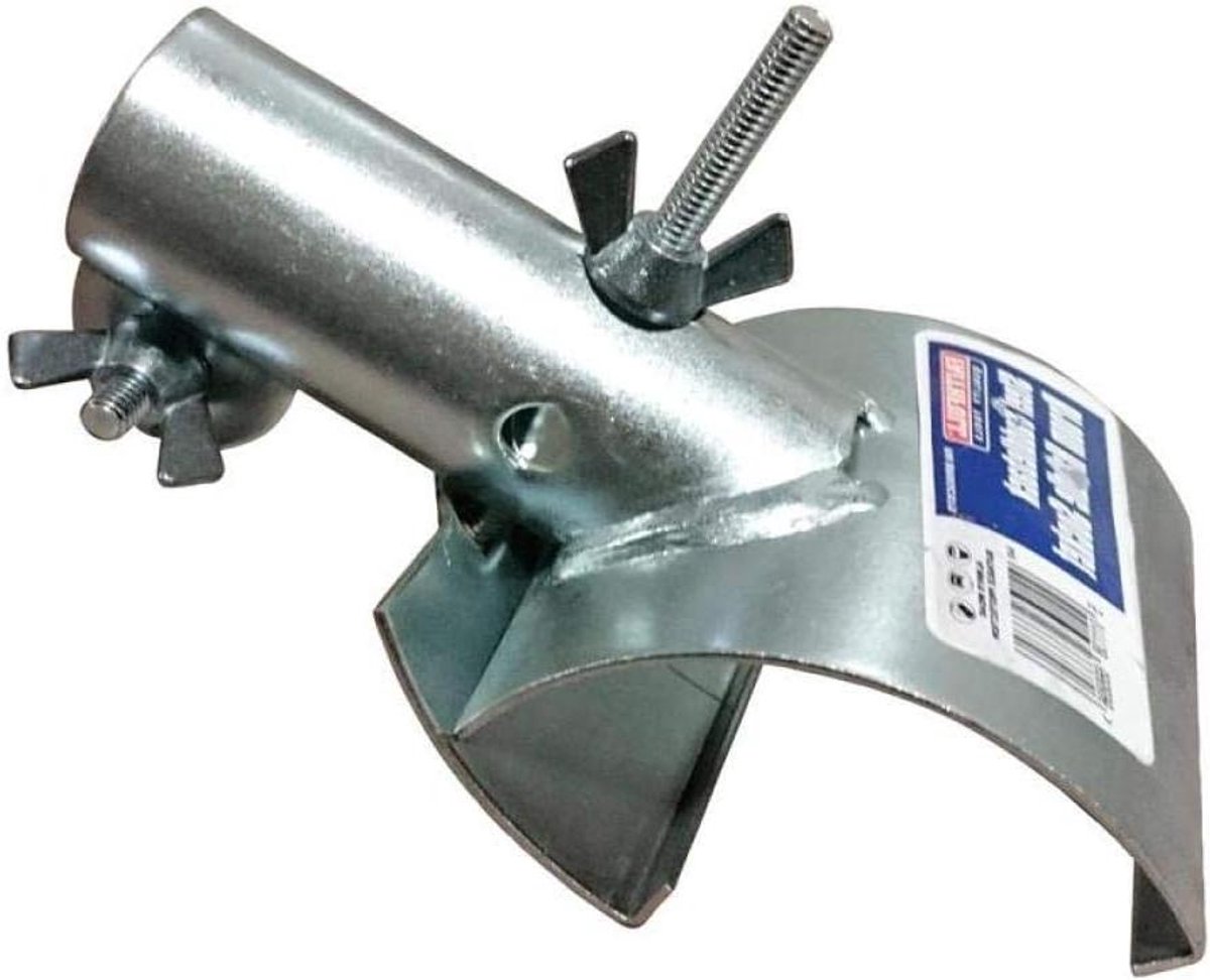 Gegalvaniseerde Sokkel - Bevestiging voor Bezem - Vegen van Vloeren - Klembevestiging Systeem - 28 mm Fitting - Multikleur
