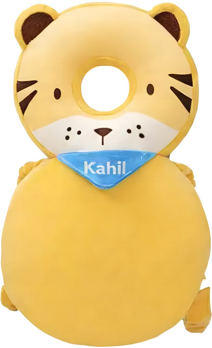 Kahil Baby Hoofdbeschermer Tijger Peuter Valbescherming Hoofd Bescherming Rugkussen Anti Val Veilig