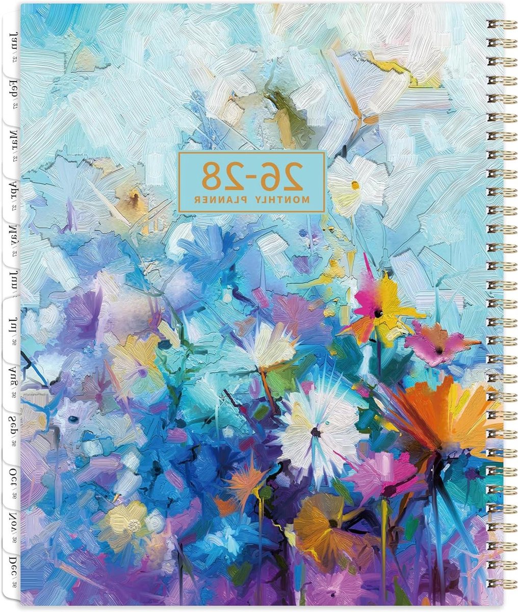 Planner - Afsprakenboek Agenda - Planning Maken - Modeljaar 2026-2028 - 27.89 x 22.71 x 1.19 cm - null