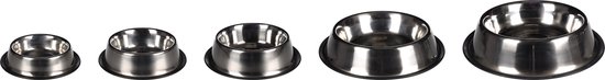Flamingo - Flamingo Thorgan - Eet- En Drinkpot Honden - Eetpot Thorgan Inox Antislip 13cm 470ml - 1st - 112411 - 1st - 1pce