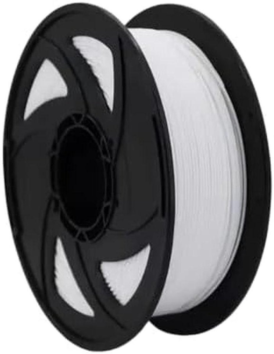 Jimprime3D Filament PETG White 1 kg 1.75 mm Dimensional Accuracy +/- 0.03 mm, 3D Printer Filament for 3D Printers