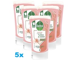Dettol Handzeep Navulling Skin Care Rose & Shea Butter – 5 x 250 ml – Antibacterieel & Hydraterend