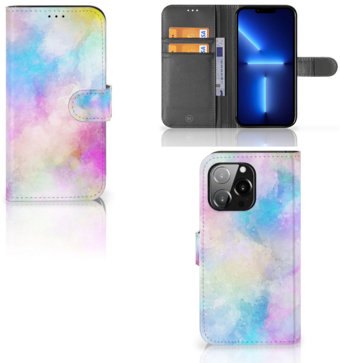 Hoesje iPhone 13 Pro Watercolor Light