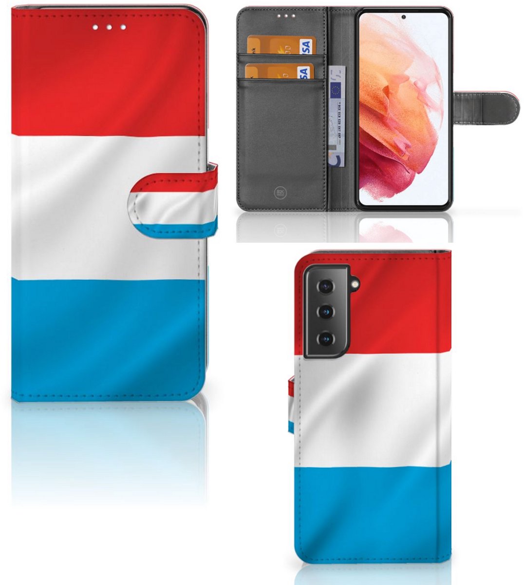 Samsung Galaxy S21 Bookstyle Case Luxemburg