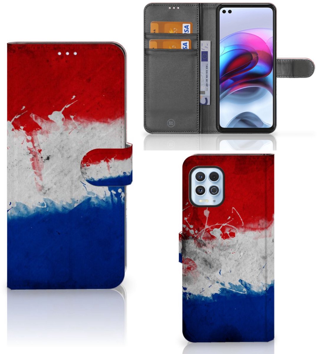 Motorola Moto G100 Bookstyle Case Nederland