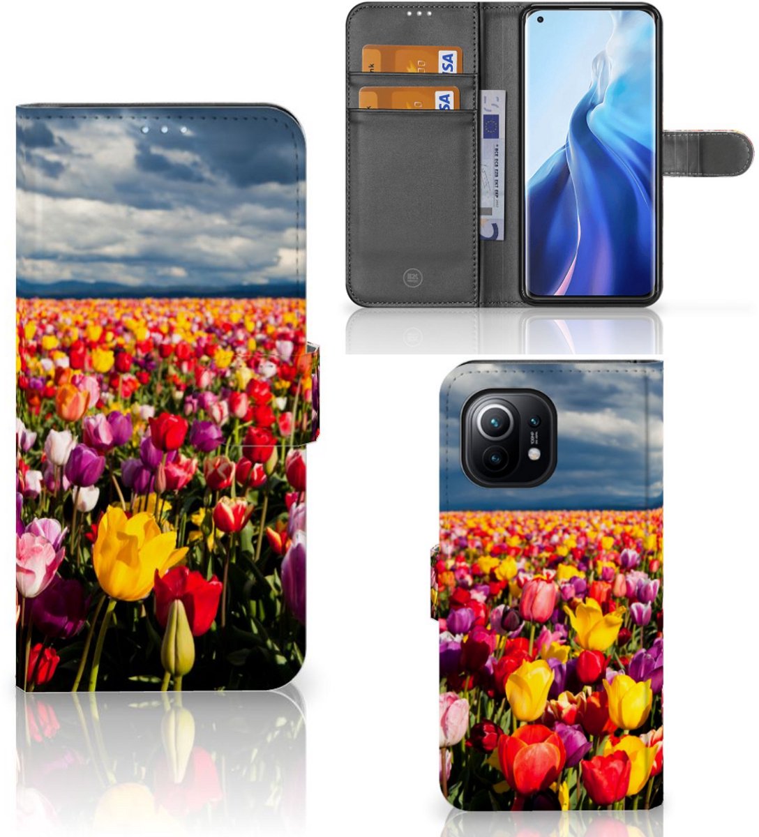 Xiaomi Mi 11 Hoesje Tulpen