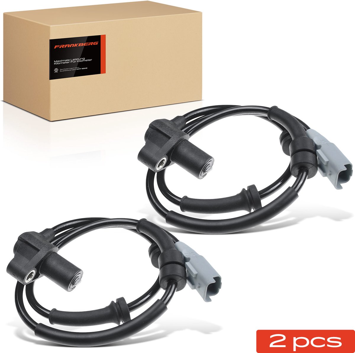 Frankberg 2x ABS Sensor Vooras voor Citroën Jumpy Kasten Fiat