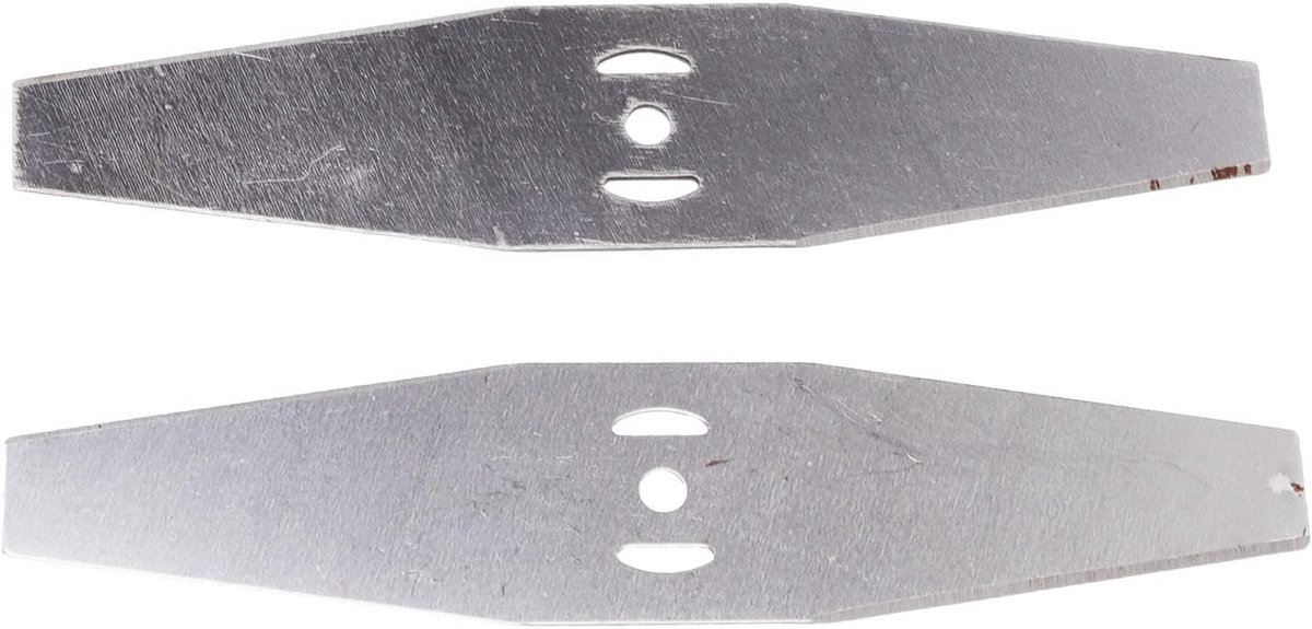Set van 12 - Vervangende messen Geschikt voor grasmaaiers - 15 cm universeel - Grasmaaier - Bosmaaier - Kleine vervangende messen - Kleine messen - Geschikt voor alle gangbare grasmaaiers, bosmaaiers en trimmers (24V/36V modellen)