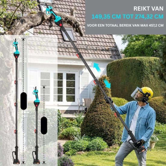 Thuys - Snoeischaar met Accu - Takkenschaar - Heggenschaar Elektrisch van Thuys — afbeelding 2