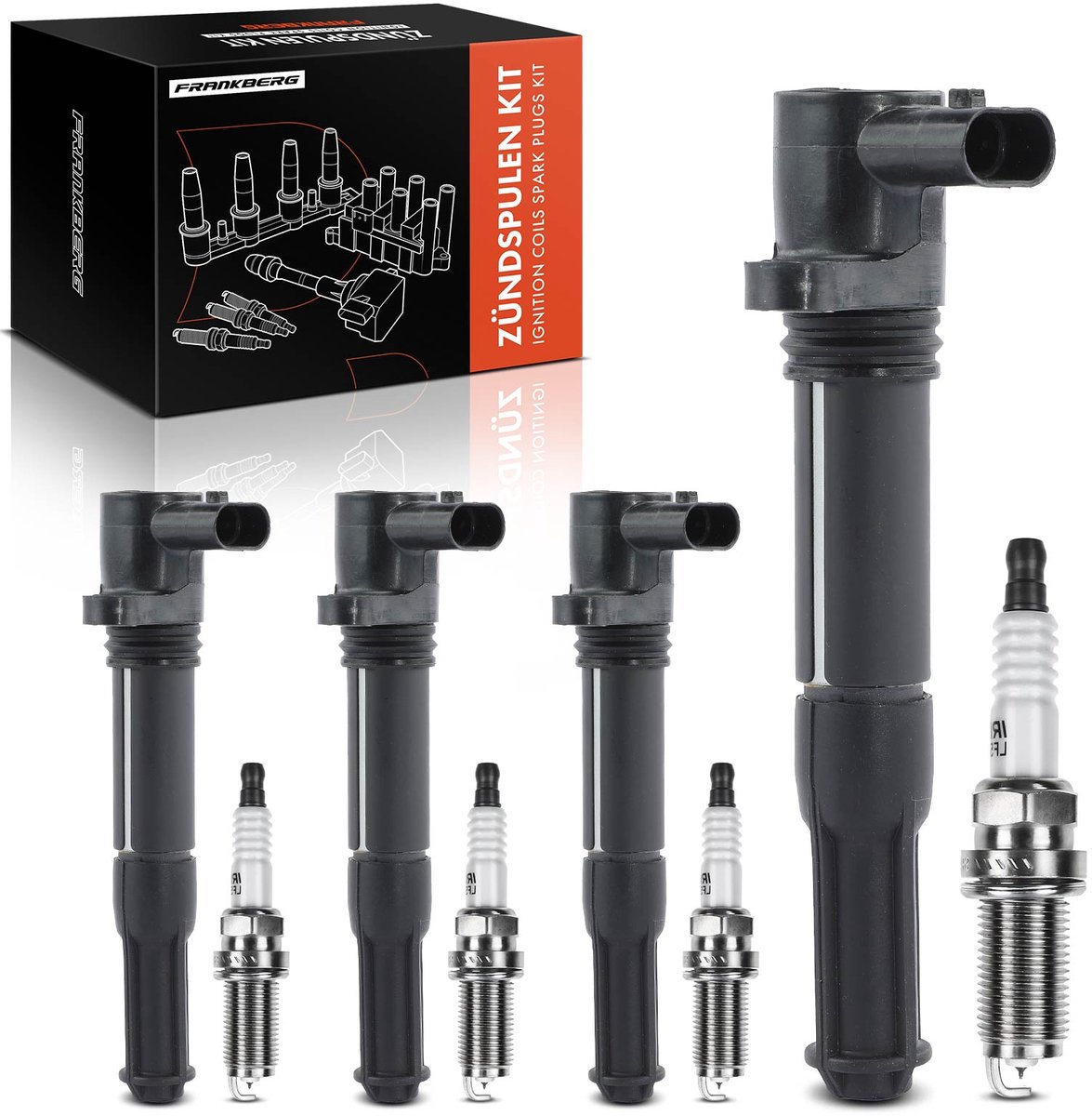 Frankberg 4x Bougie+4x Bougie voor Alfa Romeo