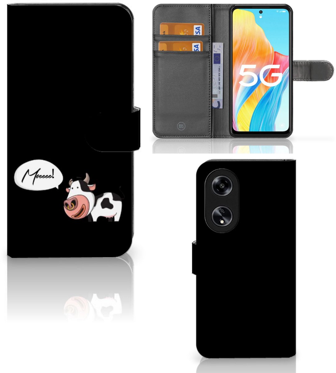 OPPO Reno8 T 5G Leuk Hoesje Cow