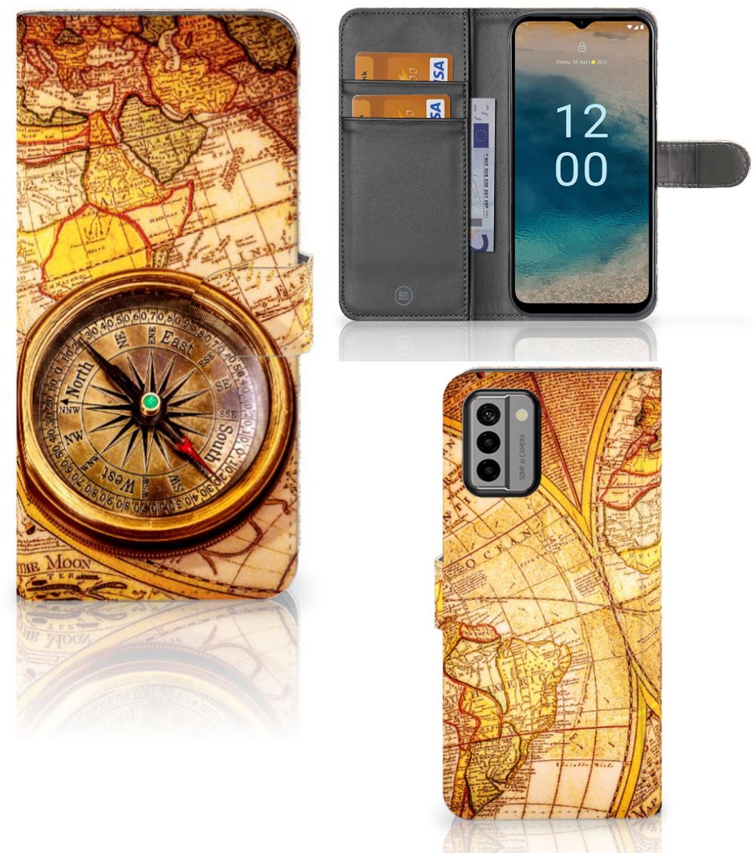 Nokia G22 Flip Cover Kompas