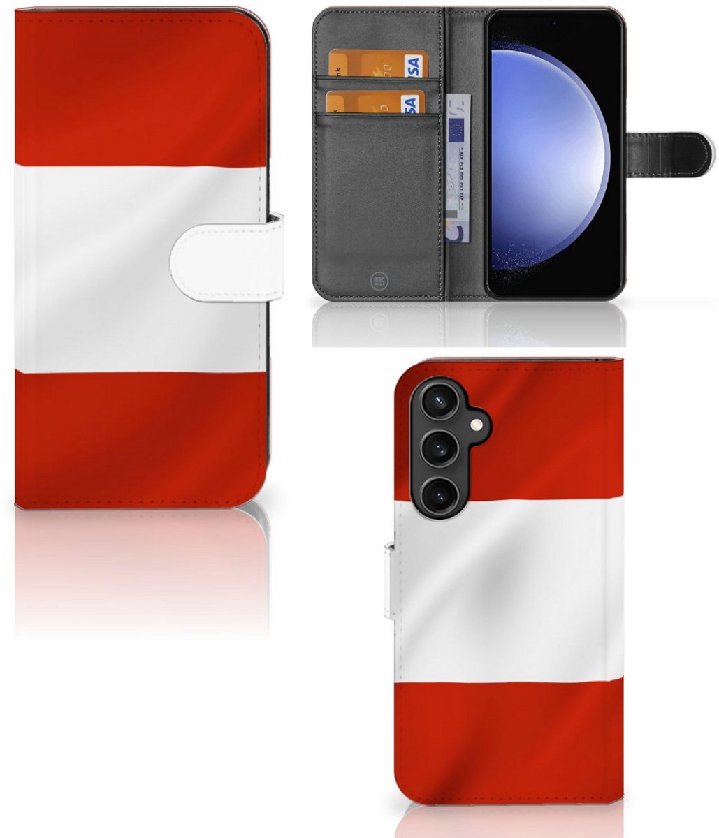 Samsung Galaxy S23 FE Bookstyle Case Oostenrijk