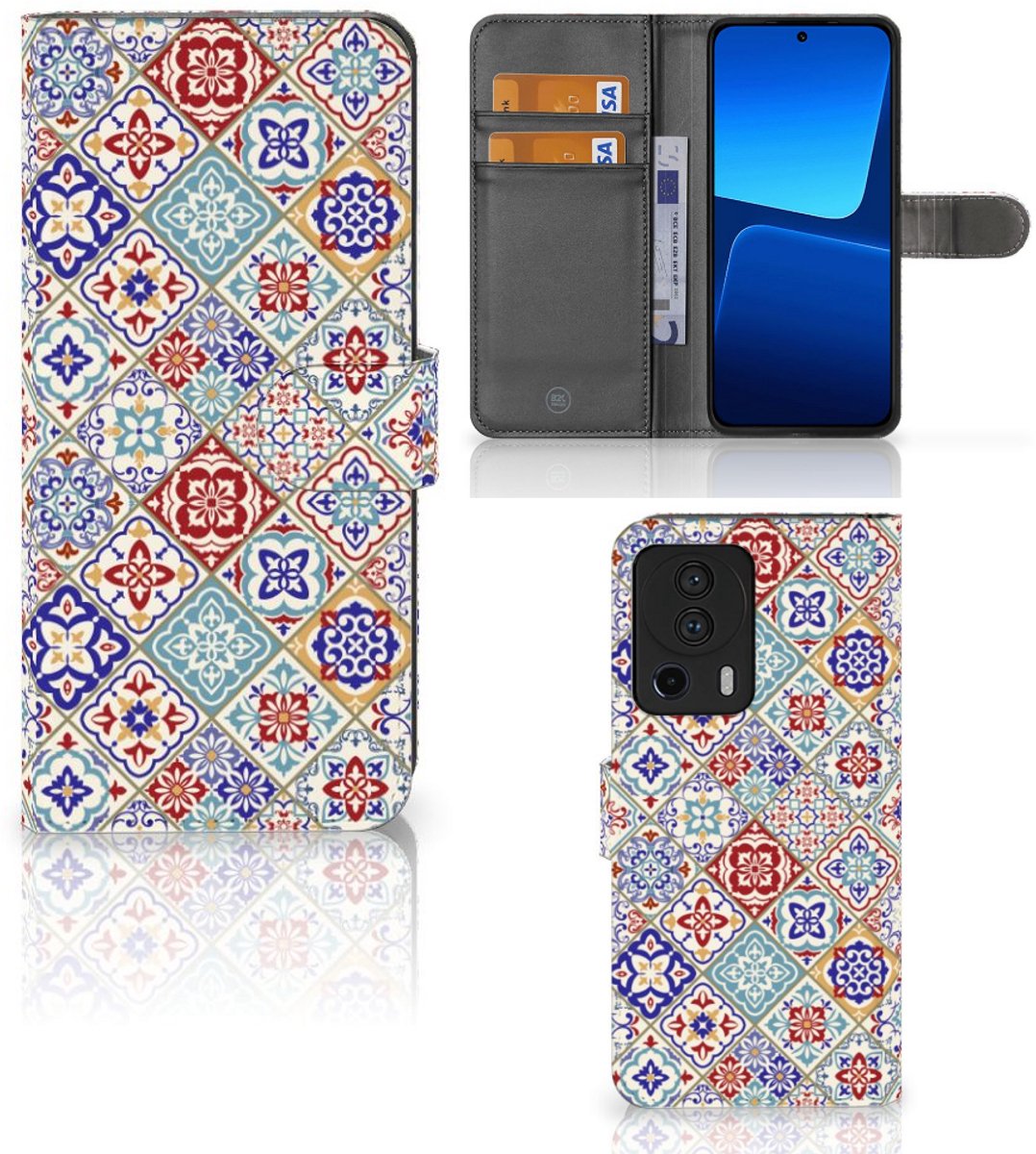 Xiaomi 13 Lite Bookcase Tiles Color