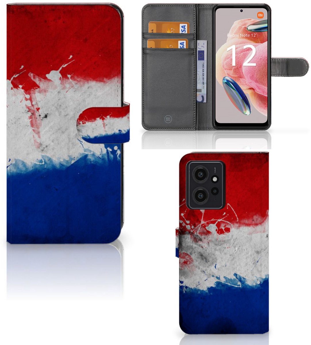 Xiaomi Redmi Note 12 4G Bookstyle Case Nederland