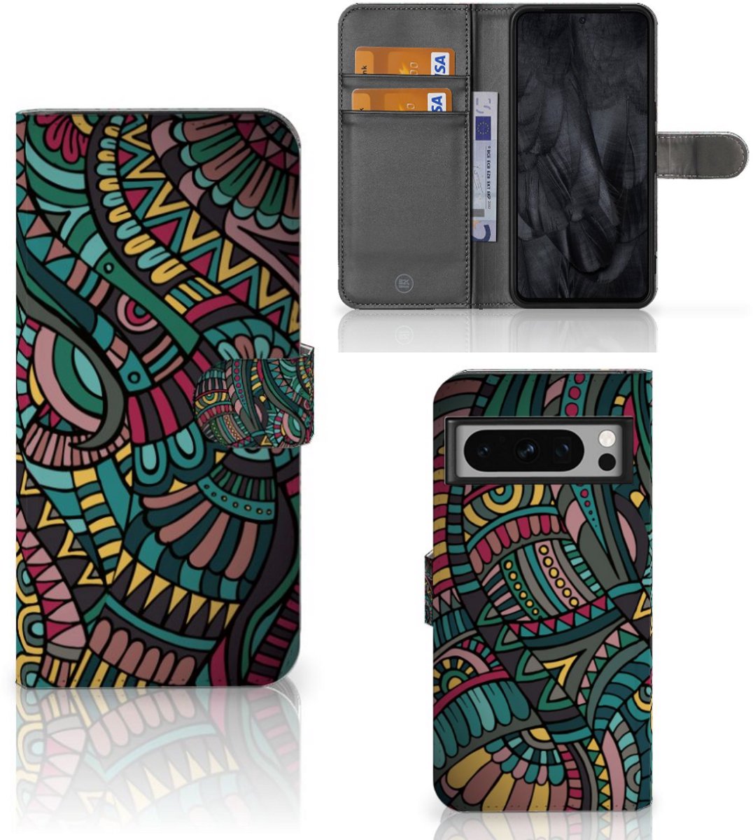 Google Pixel 8 Pro Telefoon Hoesje Aztec