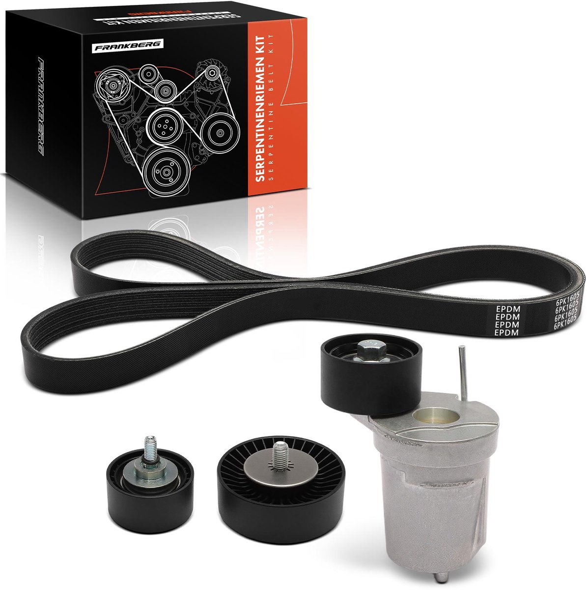 Frankberg 1x distributieset waterpomp voor BMW 1 E81 E88 E82