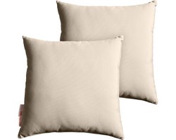 Modway Summon Outdoor Patio Twee All-Weather Decor Sierkussens Sunbrella® Stof in Beige
