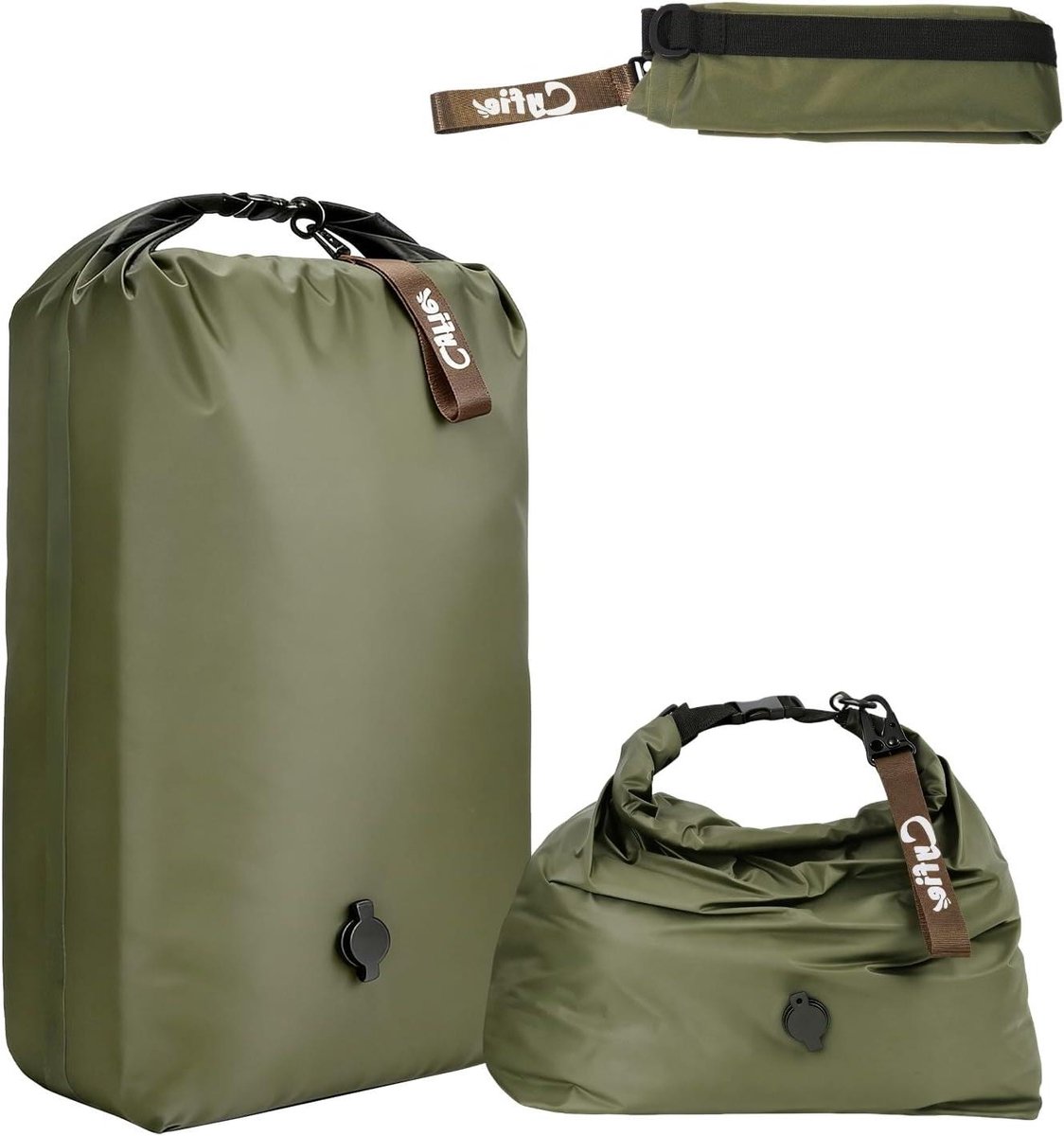 Vacuümzakken Kleding - Compressiezakken Reizen - Ruimte Besparen - Handmatige Compressie - 40 x 49 cm - Groen
