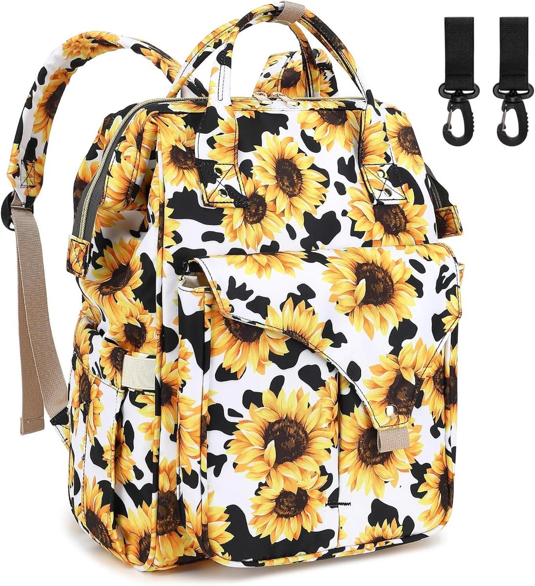 Baby Luiertas Rugzak - Moeder Tas - Baby Verzorgen Onderweg - Grote Capaciteit - 17 x 27 x 42 cm