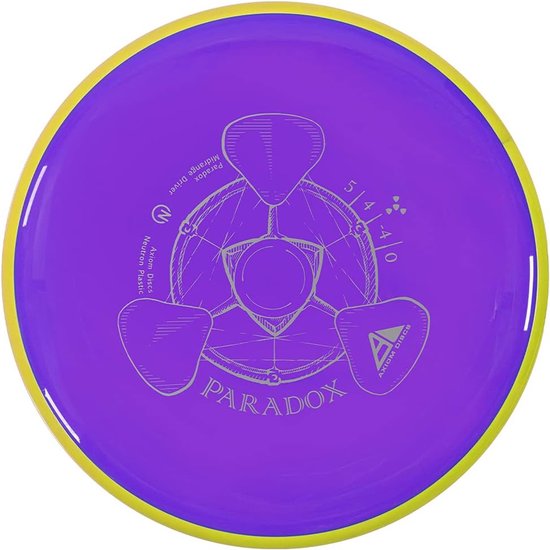 Disgolf Midrange Schijf - Paradox Schijf - Disgolf Spelen - Zeer Onderstabiel - 165-170g - Variërend — afbeelding 4