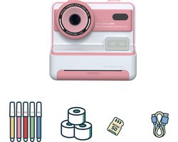 Trafello® Explorer Cam – Kindercamera met Instant Print | Avonturen vastleggen, printen & bewaren | Cadeauset voor kleine ontdekkingsreizigers (3–10 jaar)