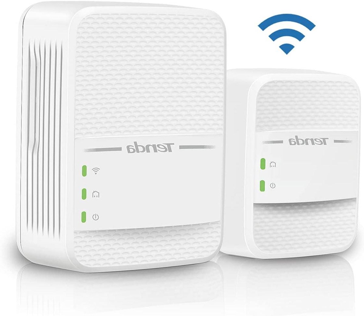 Powerline Adapter Set - Netwerk Extender Kit - Internet Uitbreiden - Gigabit Poorten - AV1000 - Wit