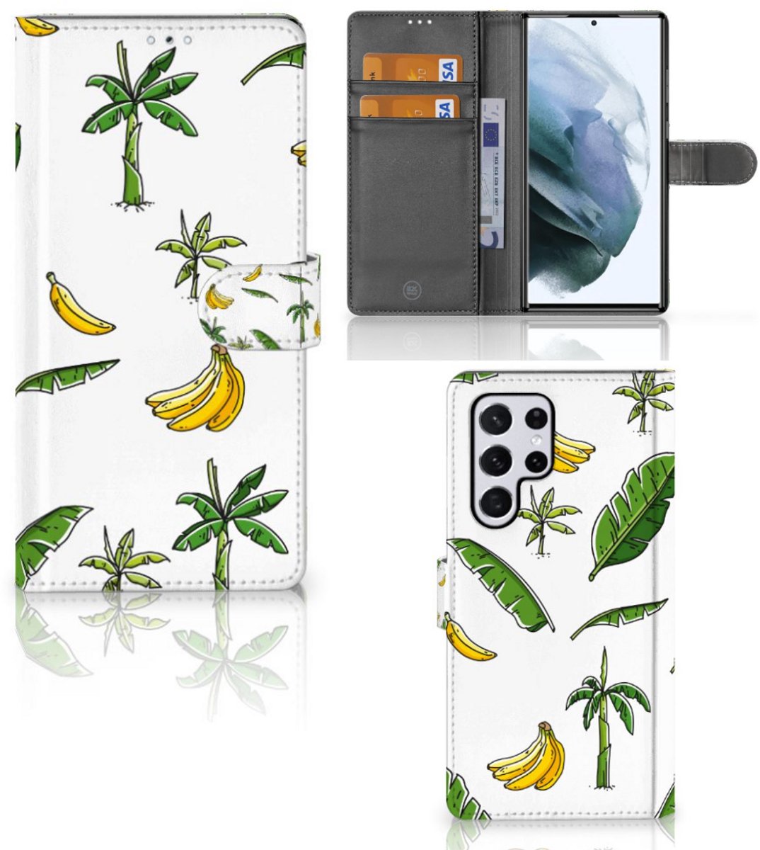 Samsung Galaxy S22 Ultra Hoesje Banana Tree